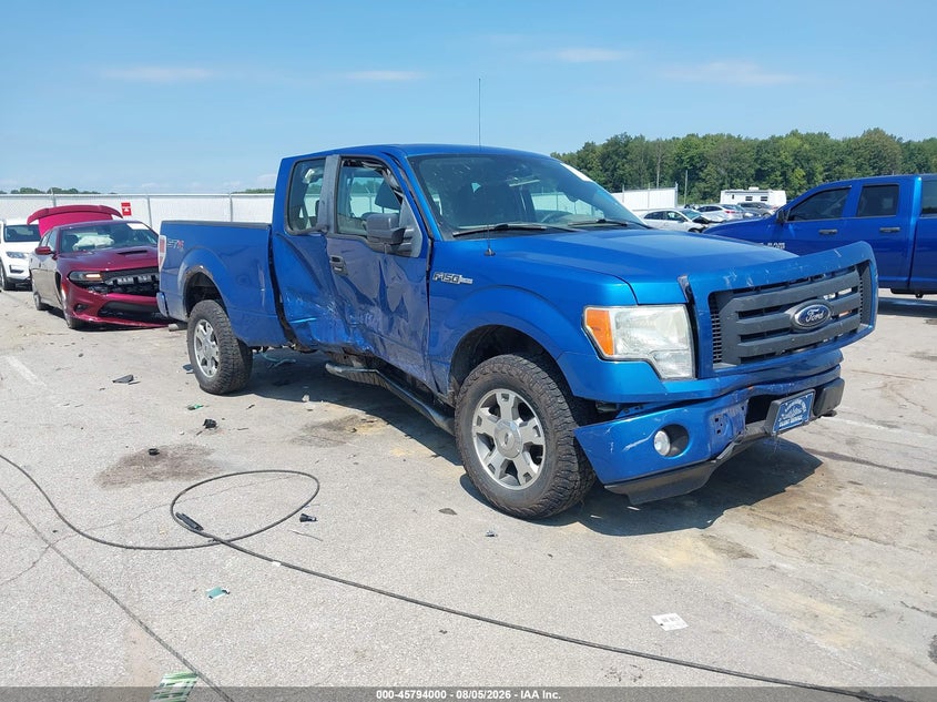 2009 Ford F-150 VIN 1FTRX14889FA49899 IAAI salvage auction — Right Side, Clear, sold $600 on 2026-10-08 (photo 1)