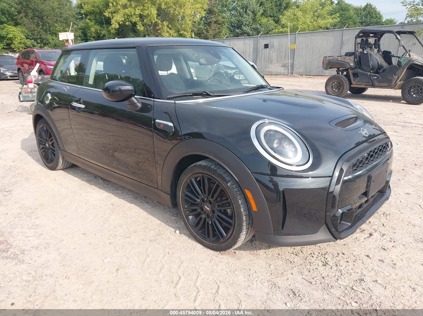 2023 Mini Hard top VIN WMW53DH09P2S95457 IAAI salvage auction — REAR END, Wait Title, sold $25 on 2026-08-23 (photo 1)