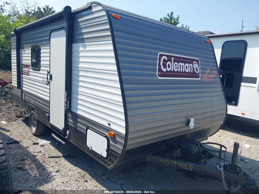 2021 Coleman Other VIN 4YDT17B15MH934135 IAAI salvage auction — ROOF, Salvage (Indiana), sold $3,250 on 2026-09-15 (photo 1)