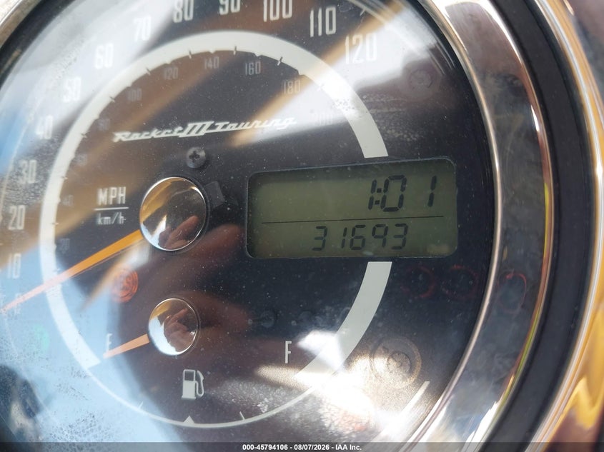 2015 Triumph motorcycle Rocket VIN SMTC06LR4FJ663750 IAAI salvage auction — FRONT END, Wait Title, sold $1,750 on 2026-10-02 (photo 7)