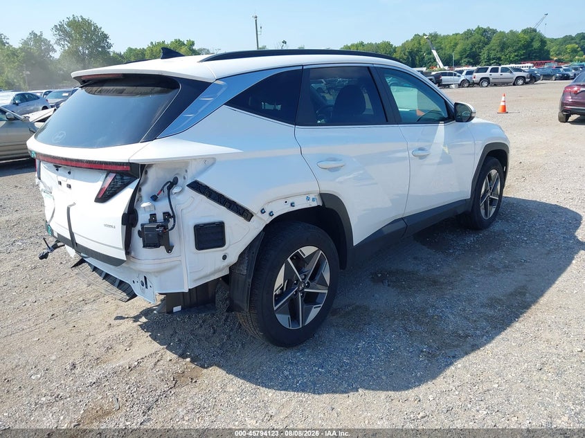 2025 Hyundai Tucson VIN 5NMJCCDE0SH518129 IAAI salvage auction — REAR END, Salvage Title, sold $11,850 on 2026-08-25 (photo 4)