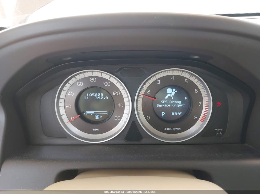 2013 Volvo Xc60 VIN YV4940DZ4D2416256 IAAI salvage auction — FRONT END, Wait Title, sold $25 on 2026-08-21 (photo 7)