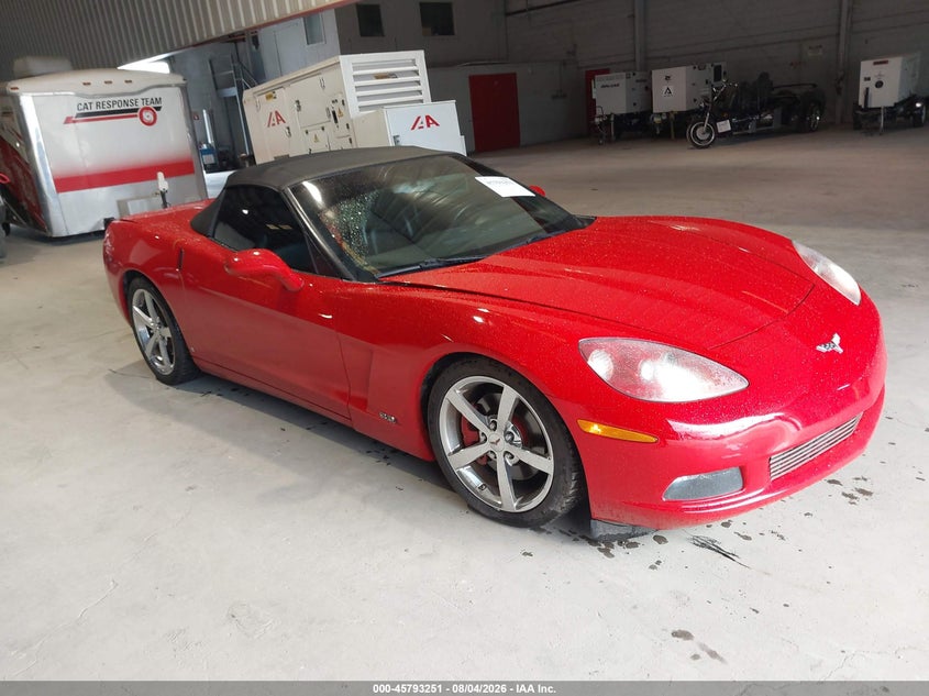 2009 Chevrolet Corvette VIN 1G1YY36WX95110491 — IAAI salvage auction photo