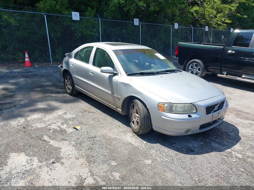 2005 Volvo S60 VIN YV1RS592852470785 IAAI salvage auction — RIGHT REAR, Salvage - Greater Than 75% (Maryland), sold $550 on 2026-08-18 (photo 1)