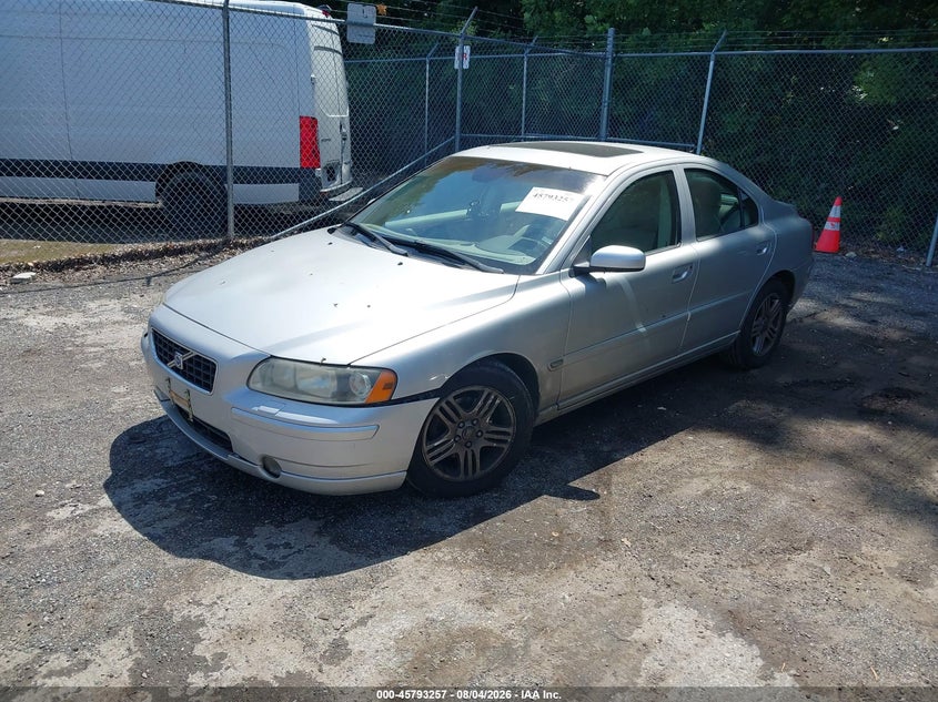 2005 Volvo S60 VIN YV1RS592852470785 IAAI salvage auction — RIGHT REAR, Salvage - Greater Than 75% (Maryland), sold $550 on 2026-08-18 (photo 2)