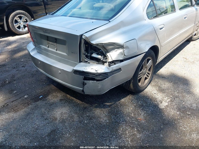 2005 Volvo S60 VIN YV1RS592852470785 IAAI salvage auction — RIGHT REAR, Salvage - Greater Than 75% (Maryland), sold $550 on 2026-08-18 (photo 6)