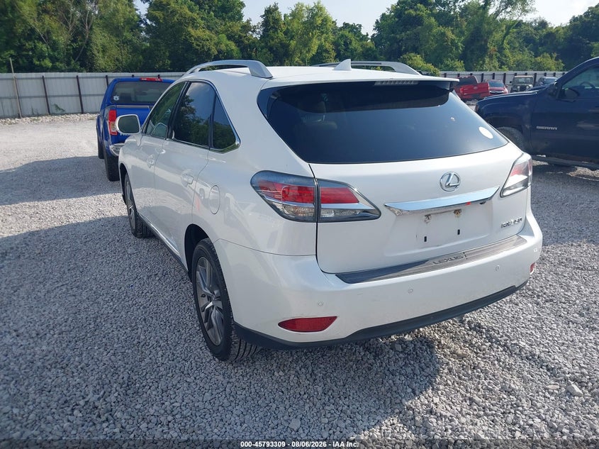2015 Lexus Rx VIN 2T2ZK1BA4FC197942 IAAI salvage auction — FRONT END, Wait Title, sold $6,750 on 2026-08-29 (photo 3)
