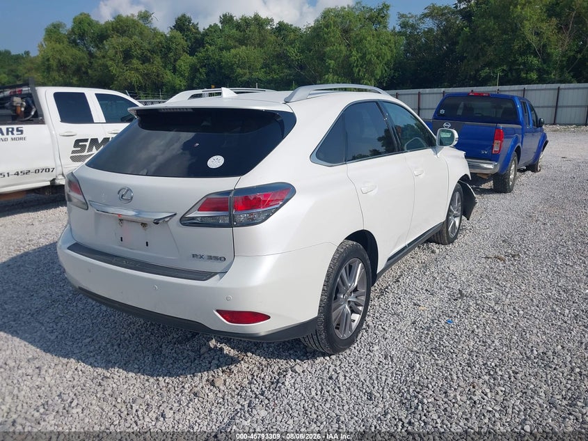 2015 Lexus Rx VIN 2T2ZK1BA4FC197942 IAAI salvage auction — FRONT END, Wait Title, sold $6,750 on 2026-08-29 (photo 4)