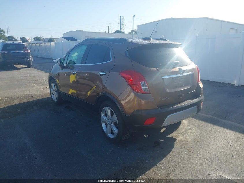 2016 Buick Encore VIN KL4CJASB7GB6XS709 IAAI salvage auction — FRONT END, Salvage Title, sold $600 on 2026-09-06 (photo 3)