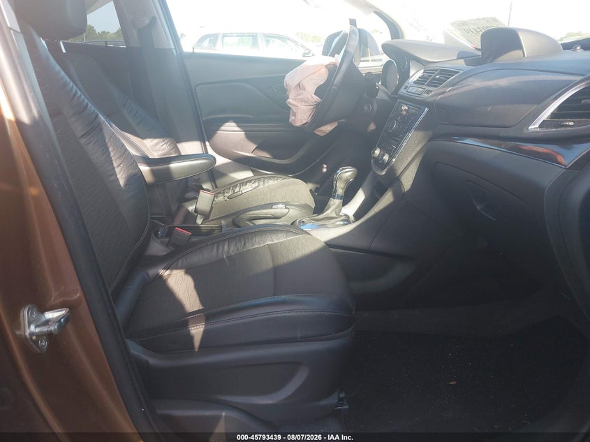 2016 Buick Encore VIN KL4CJASB7GB6XS709 IAAI salvage auction — FRONT END, Salvage Title, sold $600 on 2026-09-06 (photo 5)
