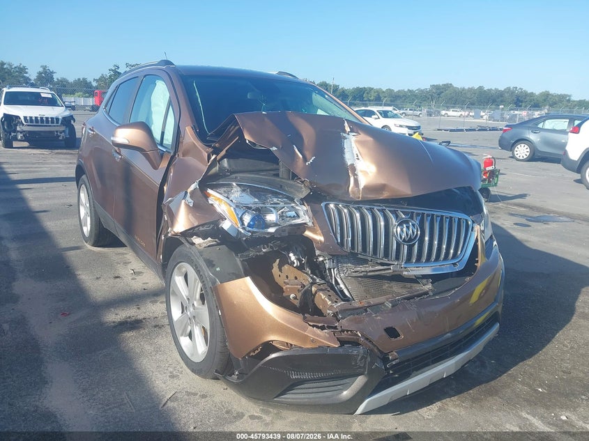 2016 Buick Encore VIN KL4CJASB7GB6XS709 IAAI salvage auction — FRONT END, Salvage Title, sold $600 on 2026-09-06 (photo 6)