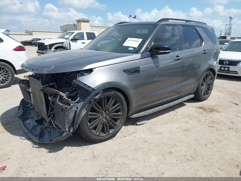 2017 Land rover Discovery VIN SALRHBBV6HA026119 IAAI salvage auction — FRONT END, Salvage Title, sold $3,900 on 2026-09-27 (photo 2)