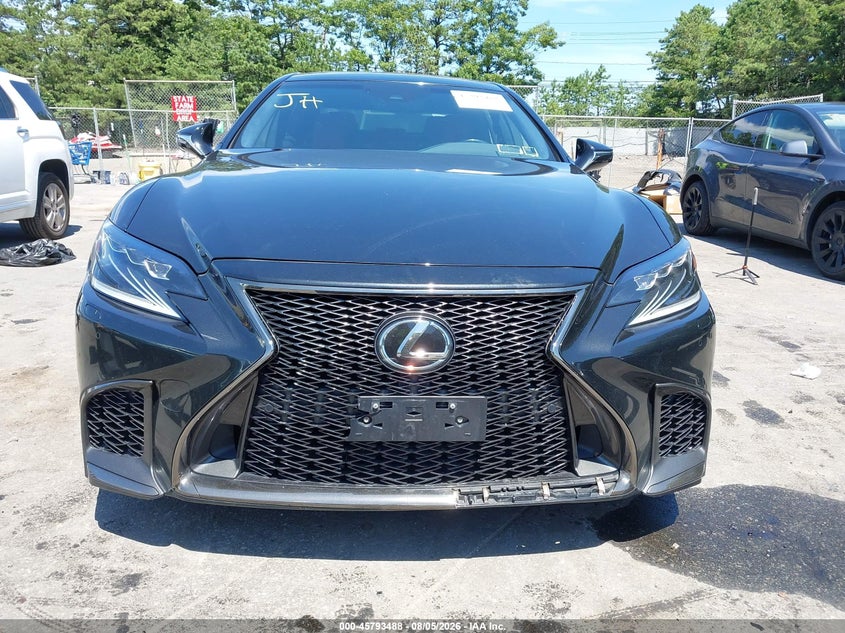 2018 Lexus Ls 500 VIN JTHC51FF9J5001795 IAAI salvage auction — FRONT END, Mv-907A (New York), sold $8,100 on 2026-10-13 (photo 6)