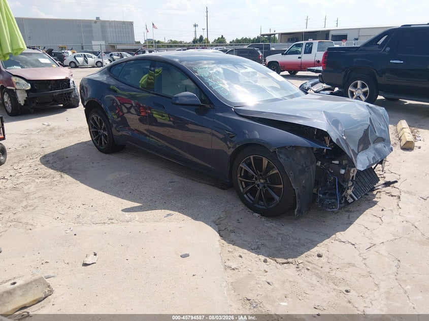 2022 Tesla Model s VIN 5YJSA1E52NF488747 — IAAI salvage auction photo