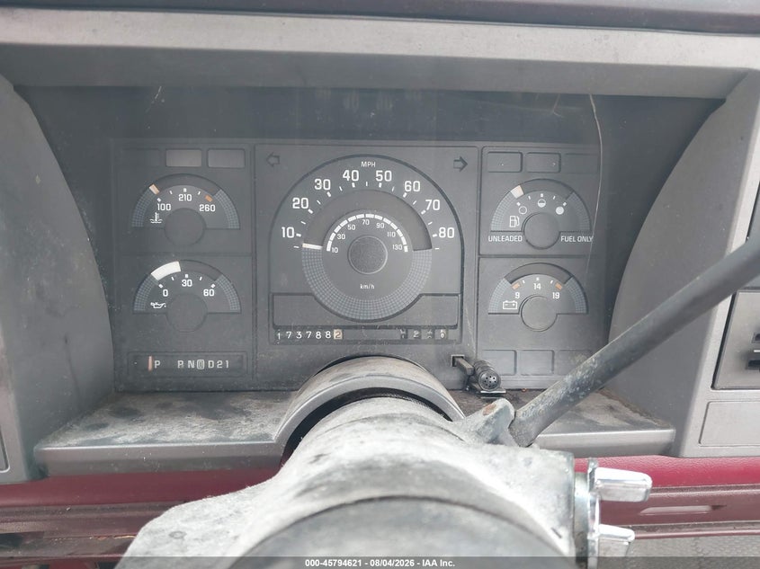1989 Chevrolet Gmt VIN 1GCFC24K4KE148442 IAAI salvage auction — NORMAL WEAR, Clear - Dealer Only (California), sold $625 on 2026-09-06 (photo 7)
