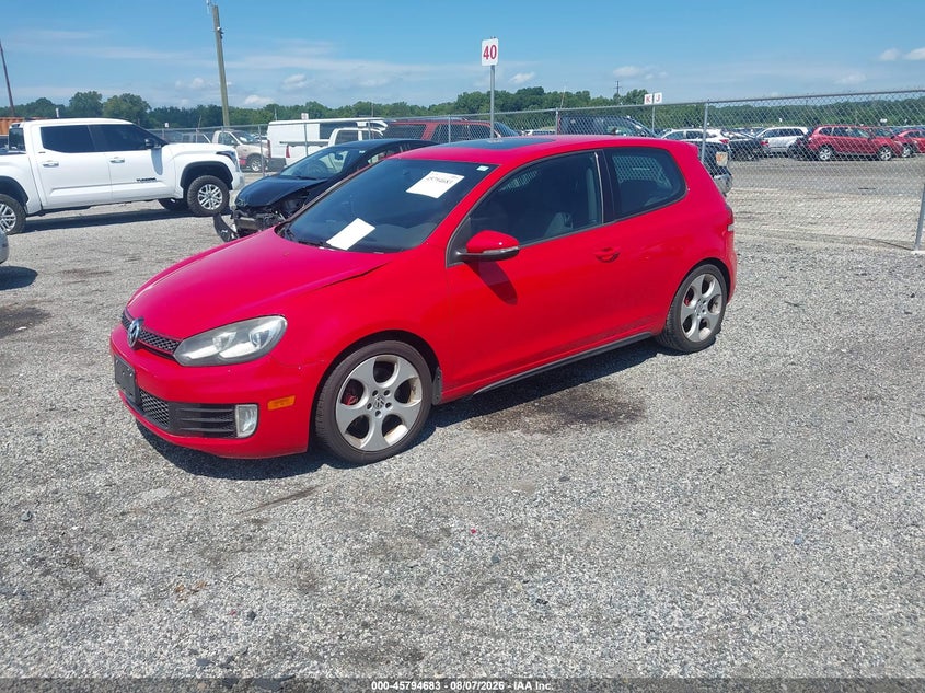 2010 Volkswagen Gti VIN WVWEV7AJ5AW351556 IAAI salvage auction — LEFT FRONT, Salvage - 75% Or Less (Maryland), sold $1,100 on 2026-08-14 (photo 2)