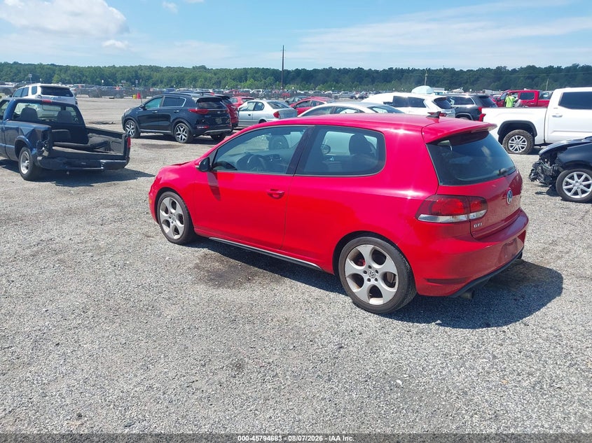 2010 Volkswagen Gti VIN WVWEV7AJ5AW351556 IAAI salvage auction — LEFT FRONT, Salvage - 75% Or Less (Maryland), sold $1,100 on 2026-08-14 (photo 3)