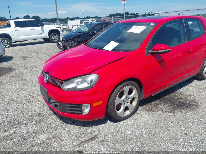 2010 Volkswagen Gti VIN WVWEV7AJ5AW351556 IAAI salvage auction — LEFT FRONT, Salvage - 75% Or Less (Maryland), sold $1,100 on 2026-08-14 (photo 6)