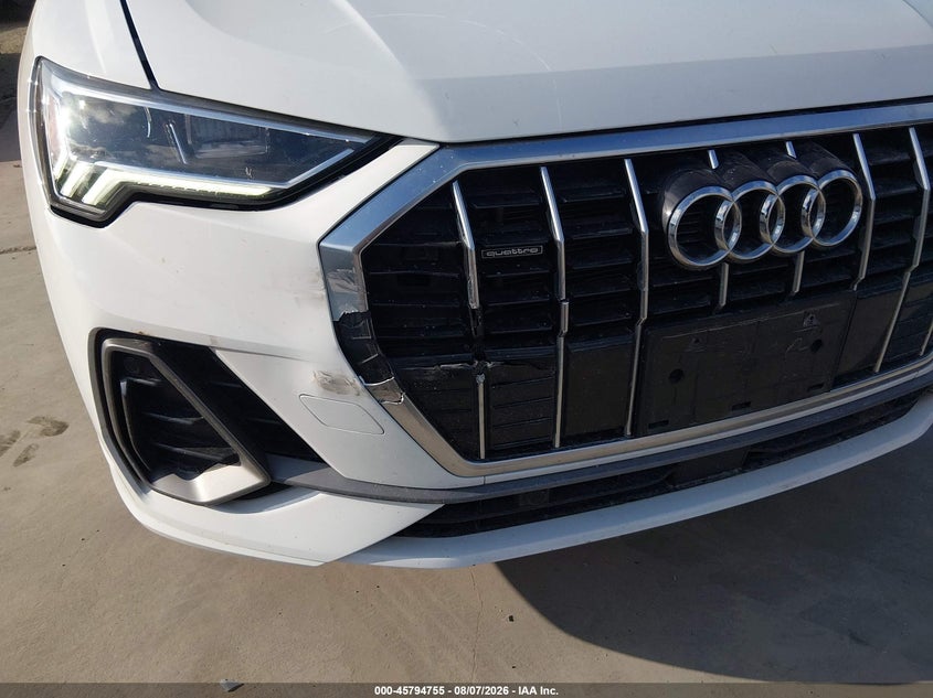2024 Audi Q3 VIN WA1DECF39R1124176 IAAI salvage auction — UNKNOWN, Salvage Title, sold $16,500 on 2026-08-18 (photo 6)