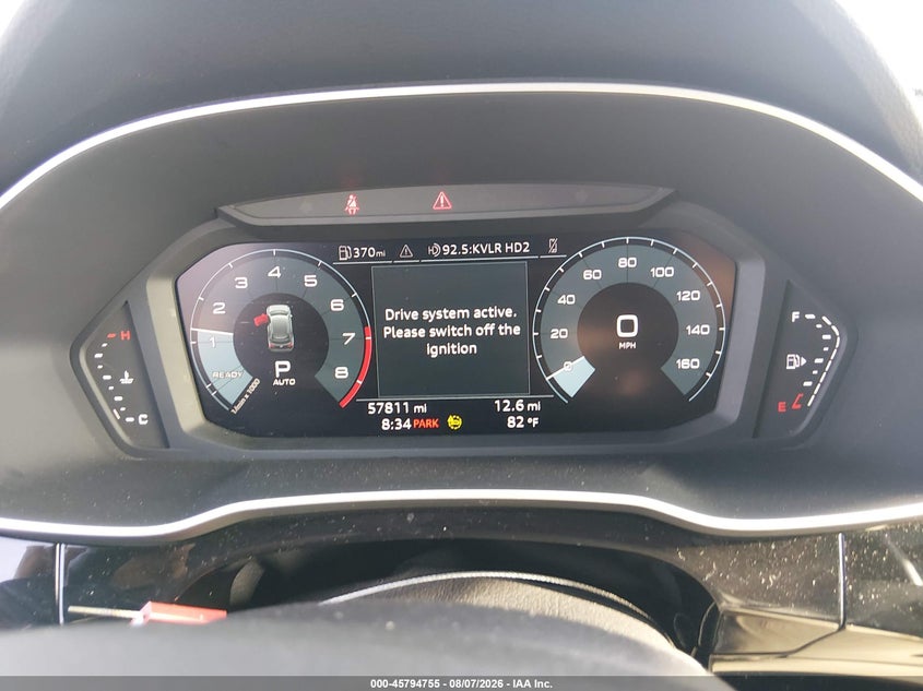 2024 Audi Q3 VIN WA1DECF39R1124176 IAAI salvage auction — UNKNOWN, Salvage Title, sold $16,500 on 2026-08-18 (photo 7)
