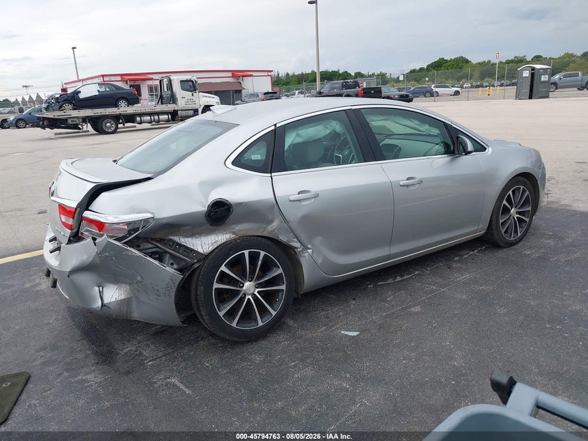 2017 Buick Verano VIN 1G4PR5SK0H4108683 IAAI salvage auction — RIGHT REAR, Rebuildable (Florida), sold $500 on 2026-09-08 (photo 4)