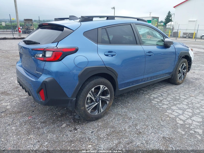 2024 Subaru Crosstrek VIN JF2GUADC8RH256965 IAAI salvage auction — NORMAL WEAR, Clear (Pennsylvania), sold $10,300 on 2026-08-12 (photo 4)