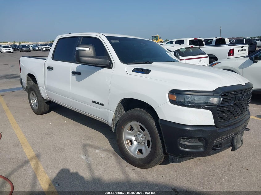 2025 Ram 1500 VIN 1C6RRFGG6SN757453 IAAI salvage auction — LEFT FRONT, Sf97 (Texas), sold $10,400 on 2026-09-01 (photo 1)