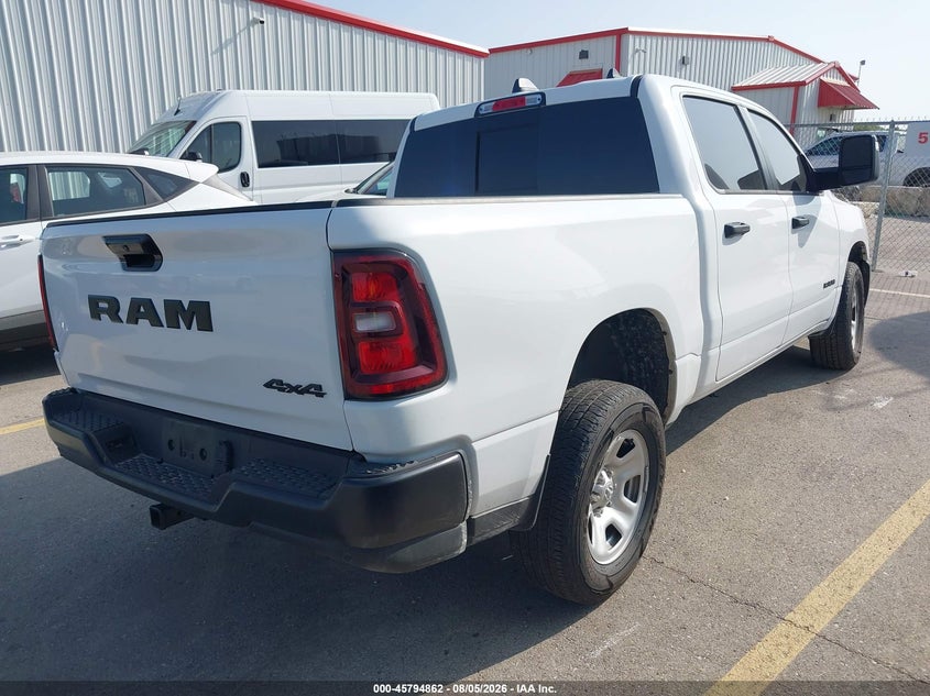 2025 Ram 1500 VIN 1C6RRFGG6SN757453 IAAI salvage auction — LEFT FRONT, Sf97 (Texas), sold $10,400 on 2026-09-01 (photo 4)