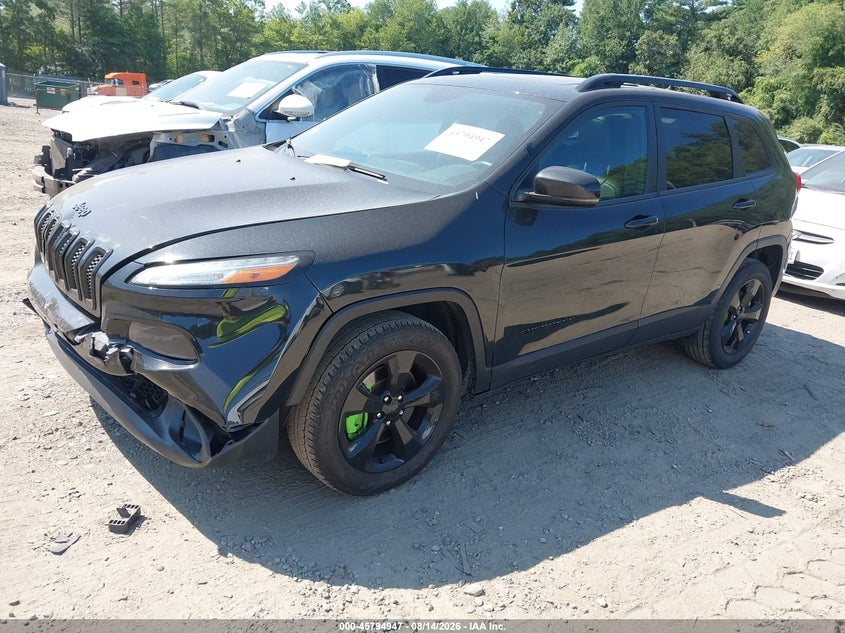 2016 Jeep Cherokee VIN 1C4PJMDS0GW333756 IAAI salvage auction — FRONT END, Clear (Massachusetts), sold $1,150 on 2026-08-20 (photo 2)