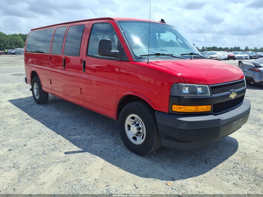 2019 Chevrolet Express 3500 VIN 1GAZGNFG8K1275951 — IAAI salvage auction photo