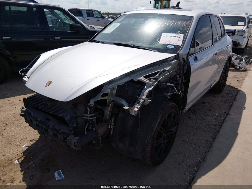 2012 Porsche Cayenne VIN WP1AB2A27CLA45819 IAAI salvage auction — FRONT END, Original (Texas), sold $3,500 on 2026-09-08 (photo 2)