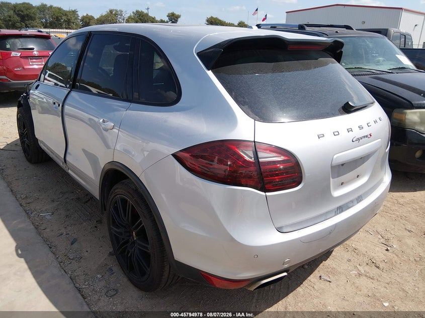 2012 Porsche Cayenne VIN WP1AB2A27CLA45819 IAAI salvage auction — FRONT END, Original (Texas), sold $3,500 on 2026-09-08 (photo 3)