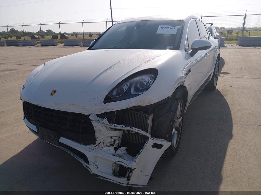 2017 Porsche Macan VIN WP1AB2A55HLB18266 IAAI salvage auction — FRONT END, Salvage Title, sold $25 on 2026-09-02 (photo 6)