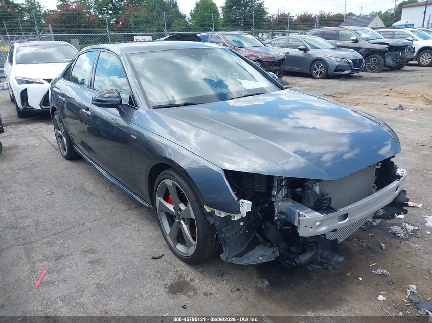 2023 Audi A4 VIN WAUEAAF41PA022528 — IAAI salvage auction photo