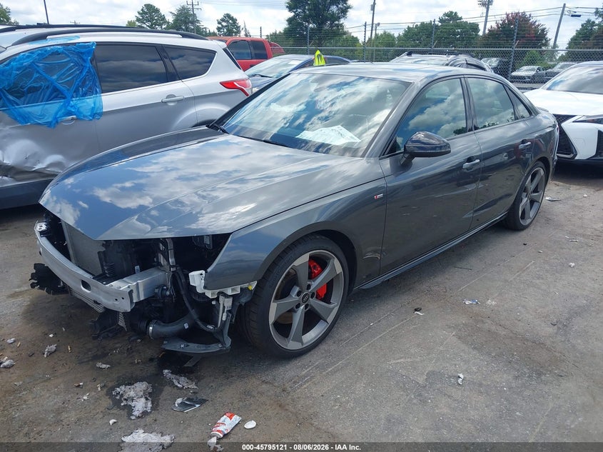 2023 Audi A4 VIN WAUEAAF41PA022528 IAAI salvage auction — FRONT END, Salvage Title, sold $15,125 on 2026-09-08 (photo 2)