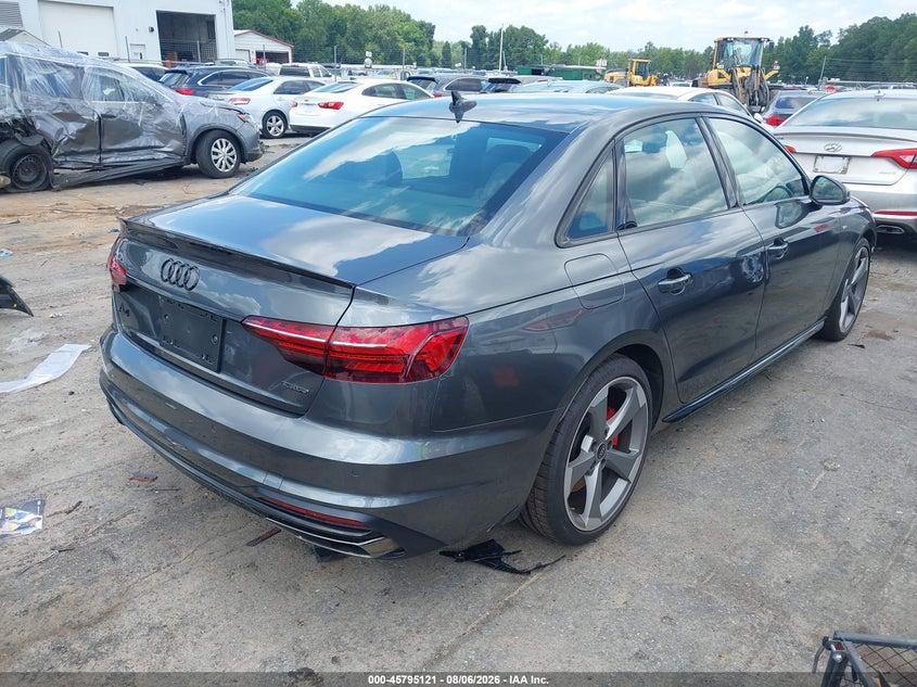 2023 Audi A4 VIN WAUEAAF41PA022528 IAAI salvage auction — FRONT END, Salvage Title, sold $15,125 on 2026-09-08 (photo 4)