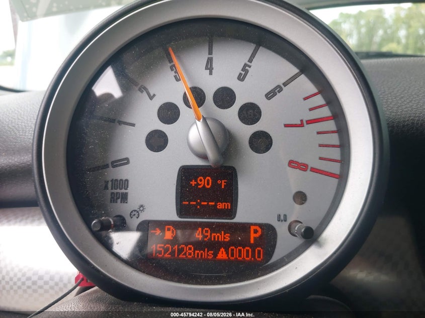 2007 Mini Cooper VIN WMWMF73547TV31479 IAAI salvage auction — NORMAL WEAR, Clear (Florida), sold $125 on 2026-08-11 (photo 7)