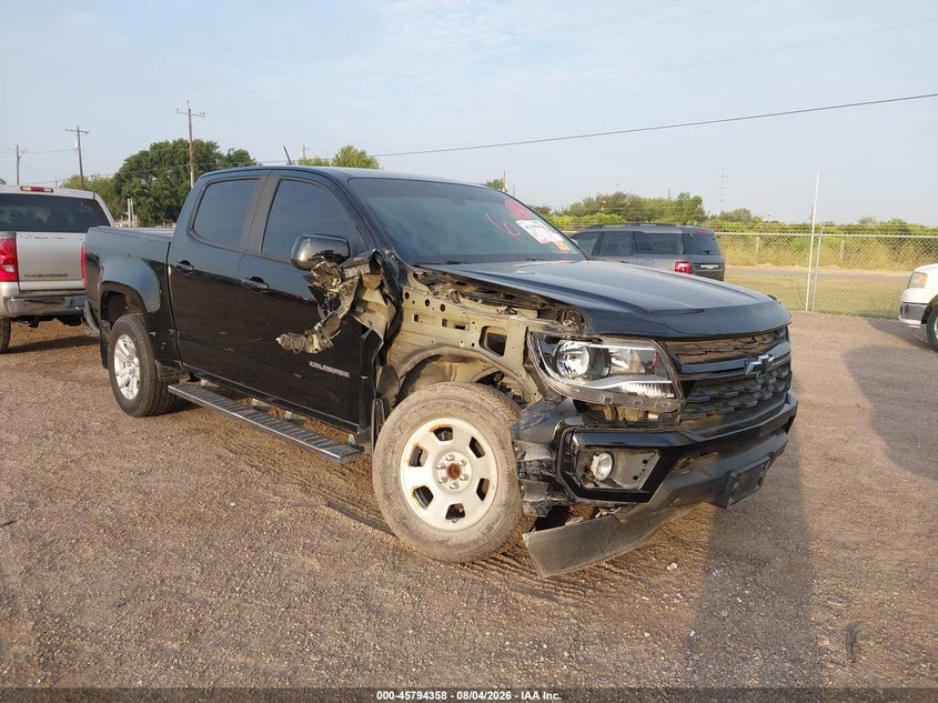 2022 Chevrolet Colorado VIN 1GCGSCEN9N1183995 — IAAI salvage auction photo
