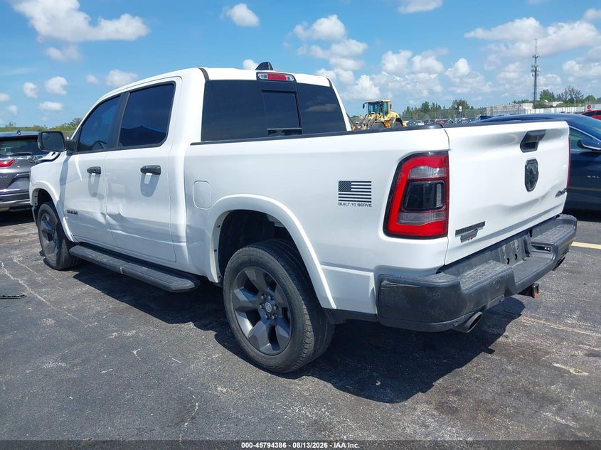 2023 Ram 1500 VIN 1C6SRFFT3PN536187 IAAI salvage auction — RIGHT FRONT, Wait Title, sold $9,500 on 2026-08-31 (photo 3)