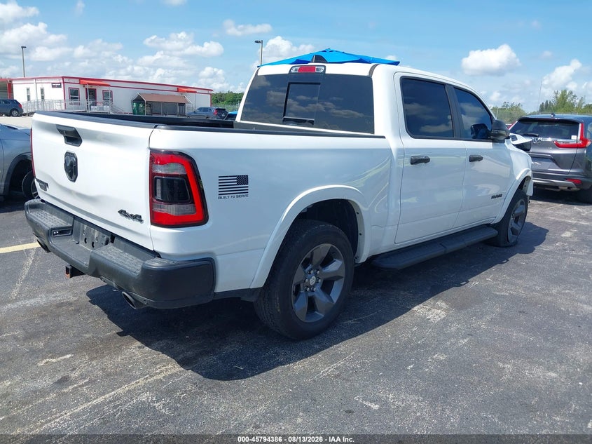 2023 Ram 1500 VIN 1C6SRFFT3PN536187 IAAI salvage auction — RIGHT FRONT, Wait Title, sold $9,500 on 2026-08-31 (photo 4)