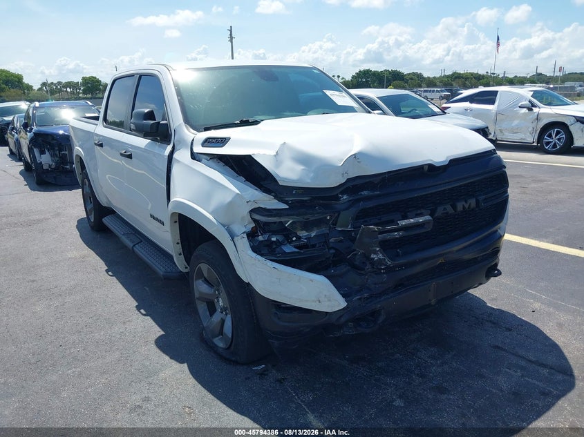 2023 Ram 1500 VIN 1C6SRFFT3PN536187 IAAI salvage auction — RIGHT FRONT, Wait Title, sold $9,500 on 2026-08-31 (photo 6)