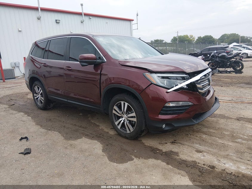 2018 Honda Pilot VIN 5FNYF5H5XJB018054 — IAAI salvage auction photo