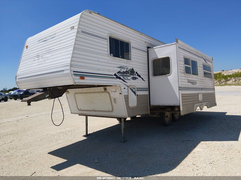 2003 Keystone Springdale VIN 4YDF2422X33105767 IAAI salvage auction — STORM DAMAGE, Salvage (Texas), sold $750 on 2026-09-05 (photo 2)