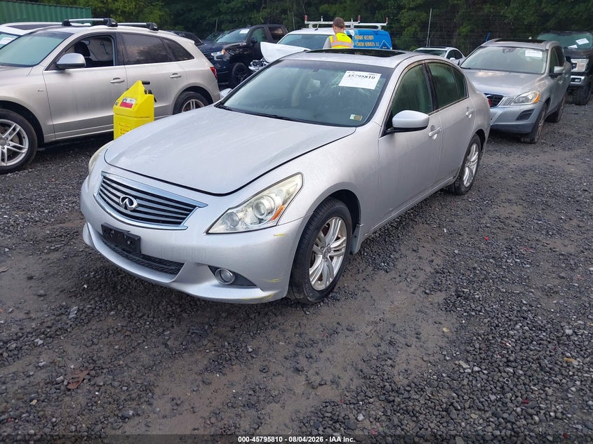 2011 Infiniti G25 VIN JN1DV6AR3BM650829 IAAI salvage auction — NORMAL WEAR, Clear (South Carolina), sold $525 on 2026-09-11 (photo 2)