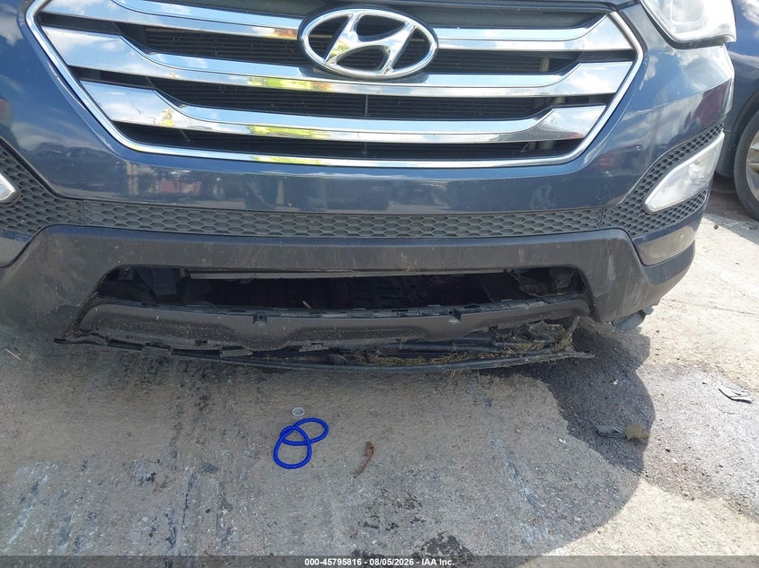 2014 Hyundai Santa fe VIN 5XYZU3LB8EG150644 IAAI salvage auction — FRONT END, Salvage Title, sold $1,400 on 2026-08-27 (photo 6)
