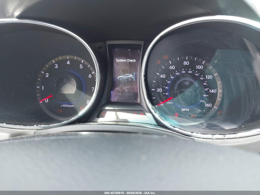 2014 Hyundai Santa fe VIN 5XYZU3LB8EG150644 IAAI salvage auction — FRONT END, Salvage Title, sold $1,400 on 2026-08-27 (photo 7)