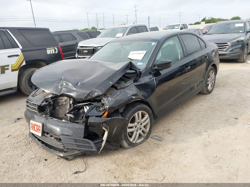 2018 Volkswagen Jetta VIN 3VW2B7AJ3JM223213 IAAI salvage auction — FRONT END, Salvage Title, sold $1,050 on 2026-08-22 (photo 2)