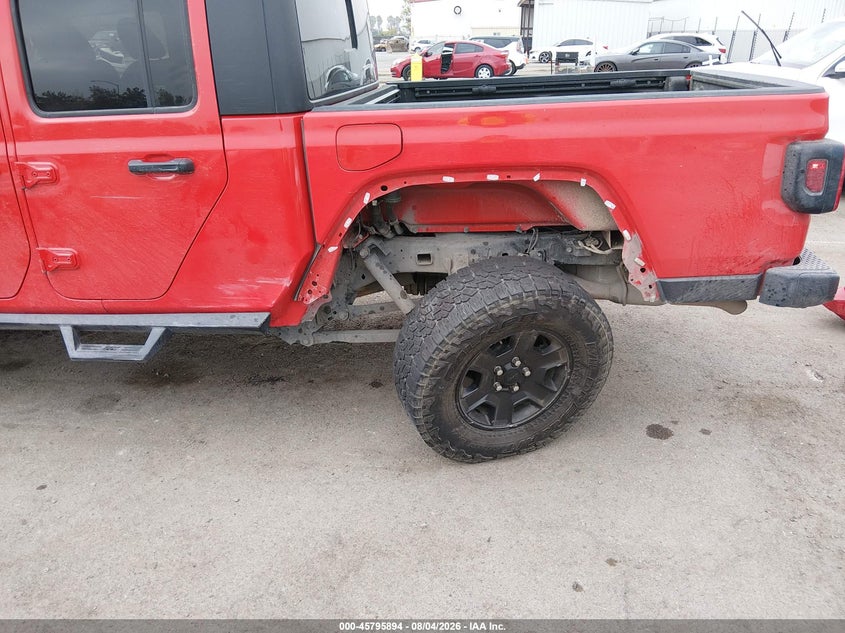 2023 Jeep Gladiator VIN 1C6HJTAG9PL548477 IAAI salvage auction — SIDE, Salvage Title, sold $10,100 on 2026-10-13 (photo 6)