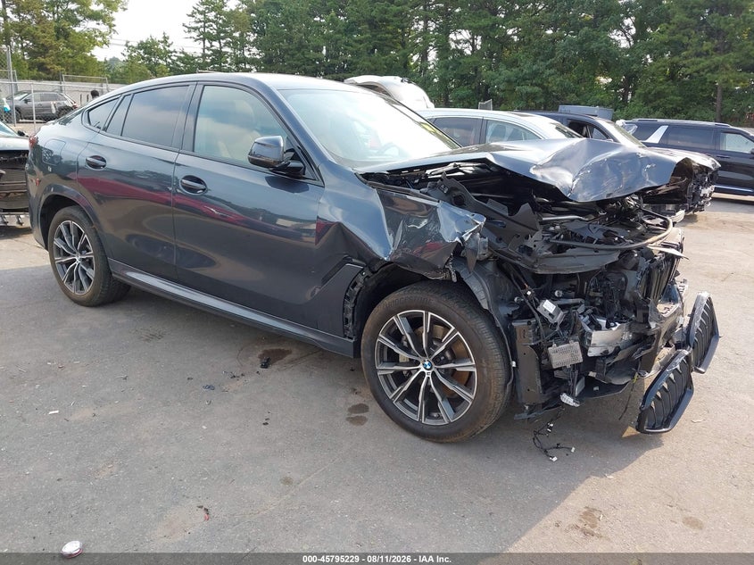2022 BMW X6 VIN 5UXCY6C01N9M56837 — IAAI salvage auction photo