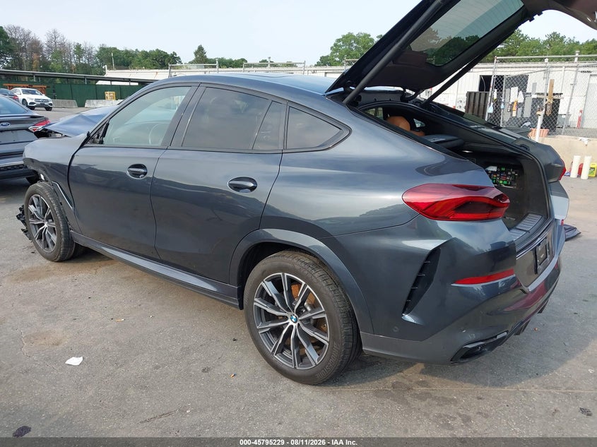 2022 BMW X6 VIN 5UXCY6C01N9M56837 IAAI salvage auction — Front End, Mv-907A (New York), sold $22,900 on 2026-09-04 (photo 3)